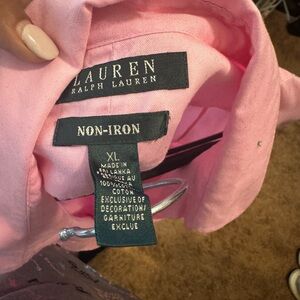 Ralph Lauren shirt- XL PINK